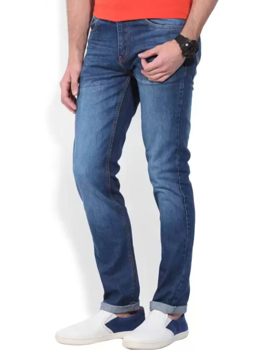 Slim Men Blue Jeans