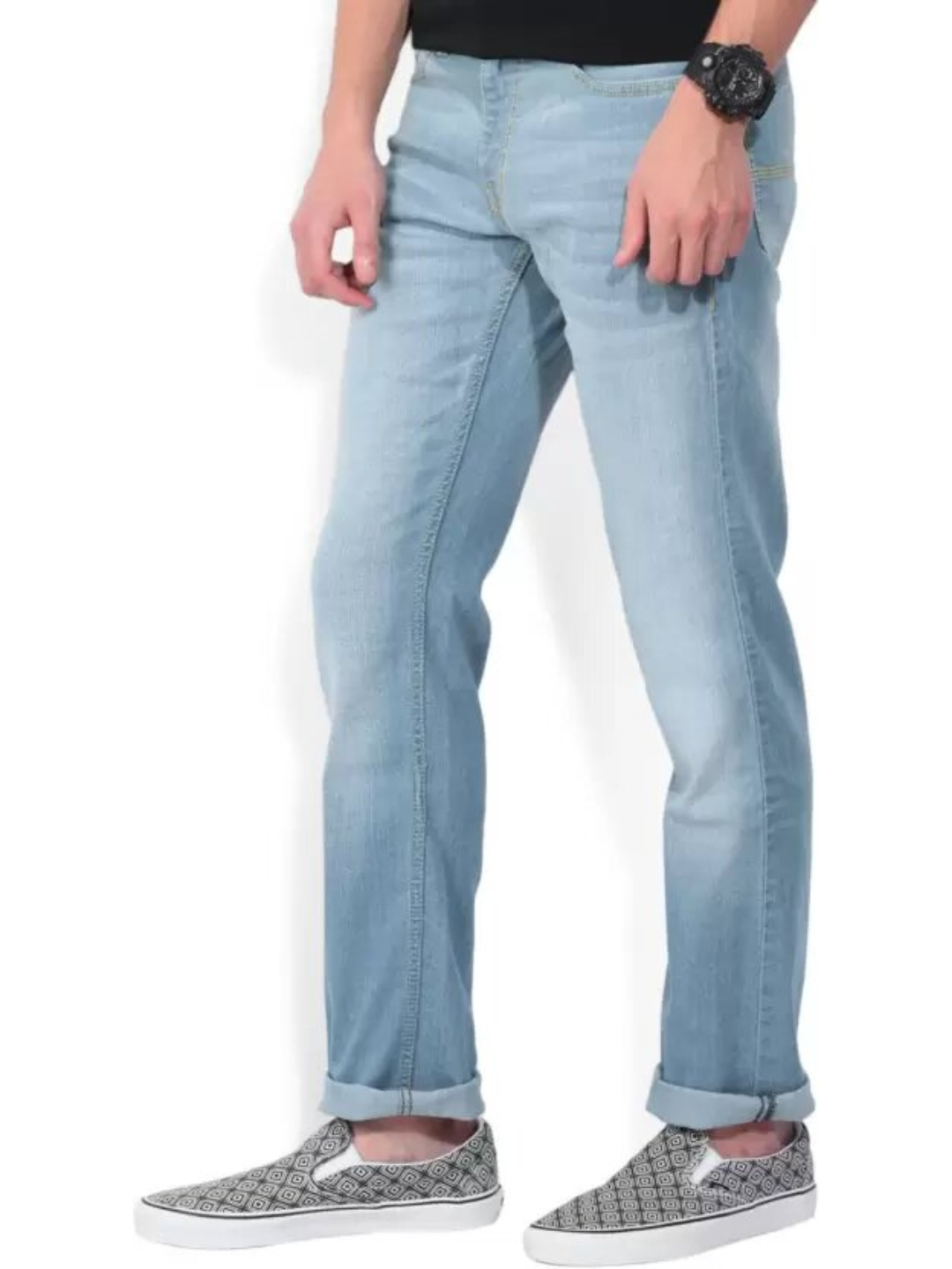 Slim Men Light Blue Jeans