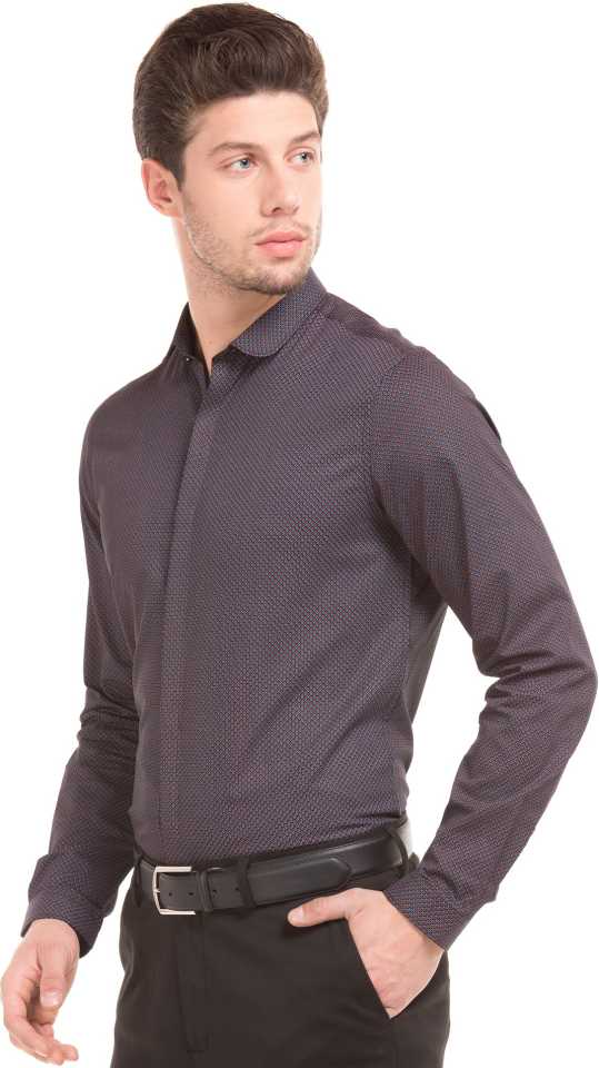 Men Slim Fit Casual Shirt