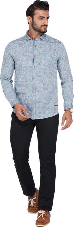 Men Regular Fit Printed Casual Shirt